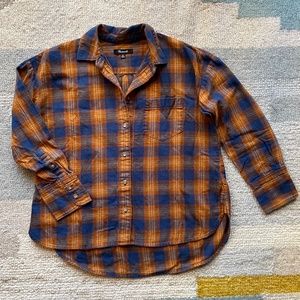 Madewell Westward Flannel Ardan Plaid